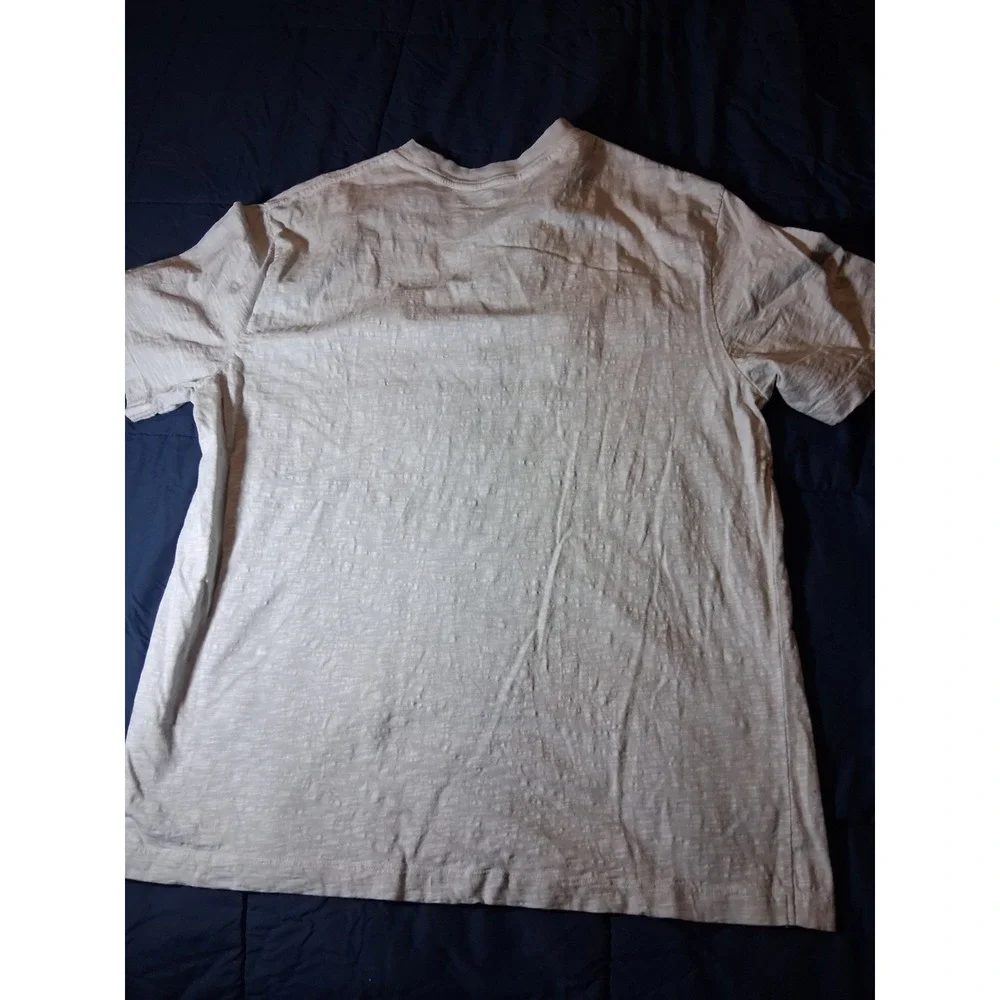 True Religion Spellout T Shirt‎ Men's Size XL GrayvShort Sleeve Slim Casual Tee